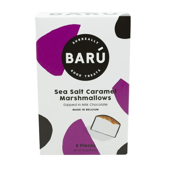 Bar 8-Piece Milk Chocolate Covered Marshmallows with Sea Salt Caramel