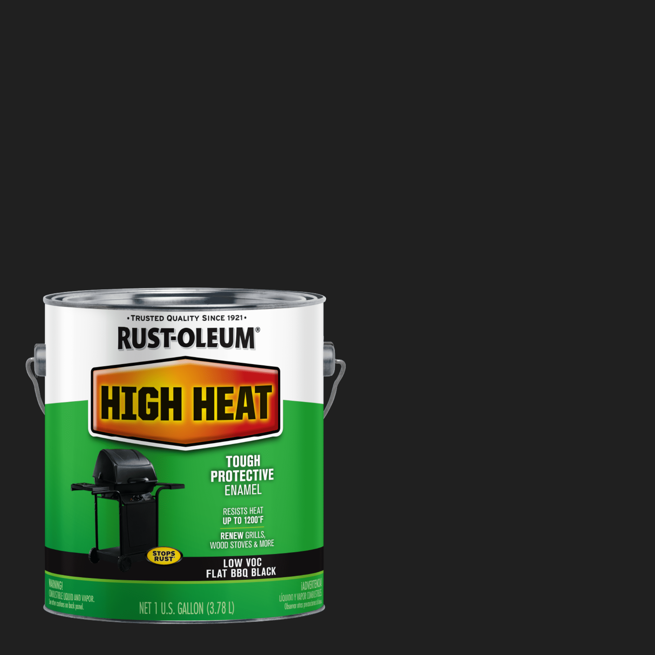 Rust-Oleum 237543 Specialty Black Satin, 2 gal, 2 Pieces 2 Pack