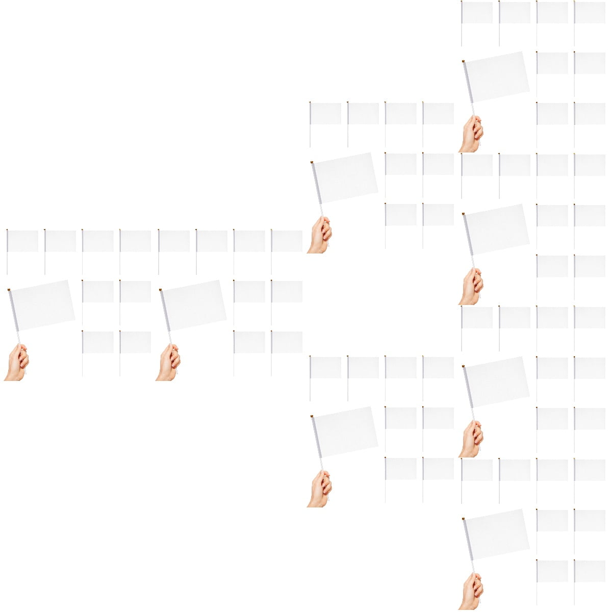 Bar Barg Referee Flag Customize Banner Marking Flags for Lawn Winter