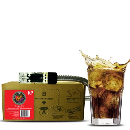Bar Beverages Georgia Style Craft Cola (3 Gallon Bag-in-Box Syrup Concentrate) - Box Pours 18 Gallons of Cola - Use with Bar Gun, Soda Fountain or Home Beverage System