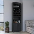 thumbnail image 1 of Bar Cabinet | Double Door with 16 Wine Rack & 2 Shelves | Modern | Particle Board, 1 of 7