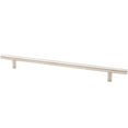 thumbnail image 1 of Bar Cabinet Pull, 256 Millimeters, 336mm Overall Length, Satin Stainless Steel by Stone Harbor Hardware, 1 of 4