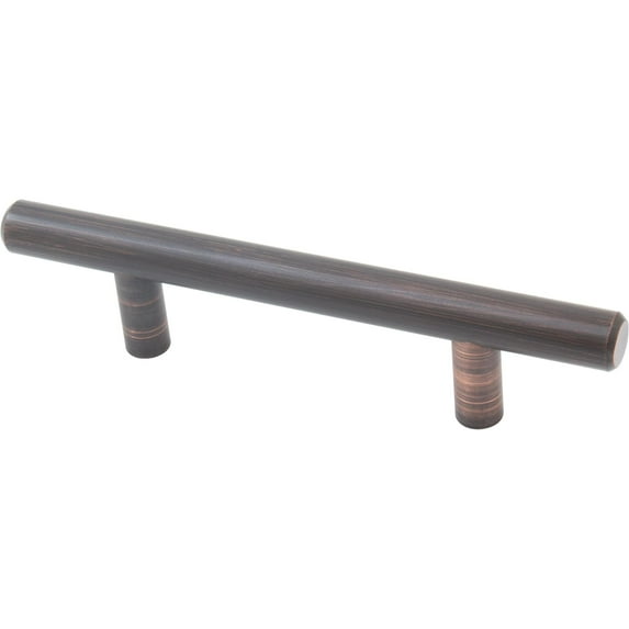 Bar Cabinet Pull, 3 Inches (76 Millimeters), 136mm Overall Length, Vintage Bronze by Stone Harbor Hardware