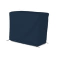 thumbnail image 1 of Bar Cart Cover 12 Oz Waterproof 100% Weather Resistant cart Cover with Air Pockets and Drawstring for Sung Fit (34" H x 50" W x 30" D), Blue, 1 of 6