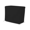 thumbnail image 1 of Bar Cart Cover 12 Oz Waterproof 100% Weather Resistant cart Cover with Air Pockets and Drawstring for Sung Fit (36" H x 40" W x 18" D), Black, 1 of 6