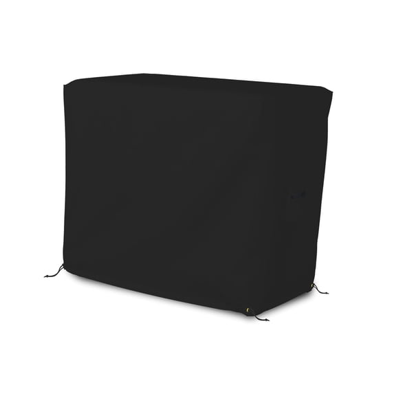 Bar Cart Cover 12 Oz Waterproof 100% Weather Resistant cart Cover with Air Pockets and Drawstring for Sung Fit (36" H x 40" W x 18" D), Black