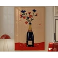 thumbnail image 1 of Bar Cart Decor, Champagne Print, 70S Poster, Cocktail Wall Art Retro Dining Room Decor, Mid Century Modern Decor, Dining Room Art Print Wall Art, Modern Wall Decor For Living Room, 8x12 UNFRAMED, 1 of 2