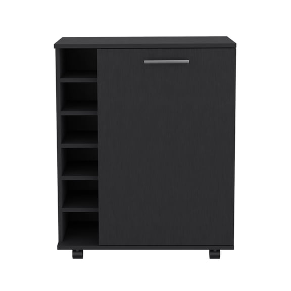Bar Cart , Living Room, Black