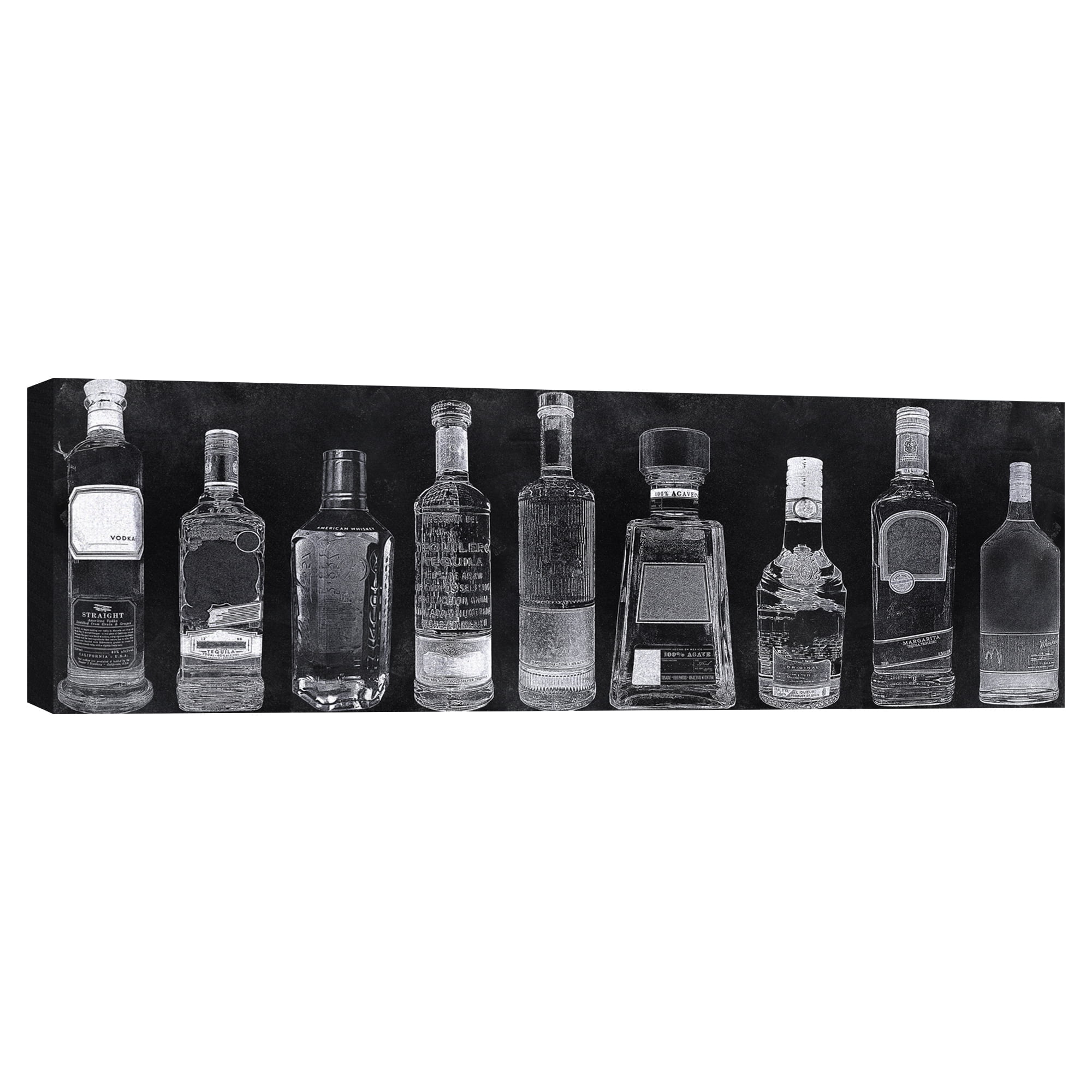 Bar Cart by Natalie Carpentieri Canvas Art Print
