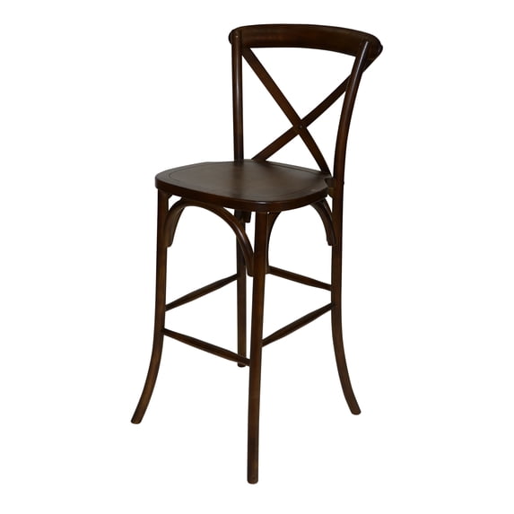 Bar Chair - Lucca X Back Wood - Antique