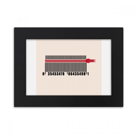 Bar Code Shopping Pull Lock Clothes Desktop Photo Frame Ornaments Picture Art Painting