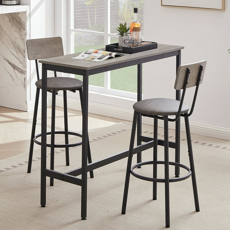 Grey kitchen best sale bar table