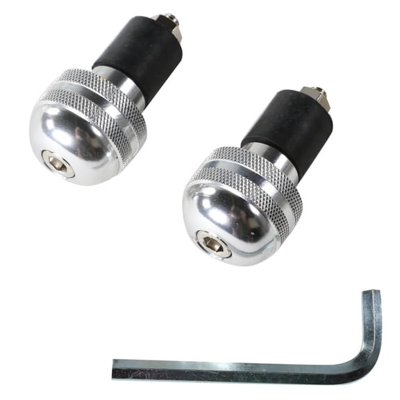 Bar Ends (Silver, 7/8); Universal