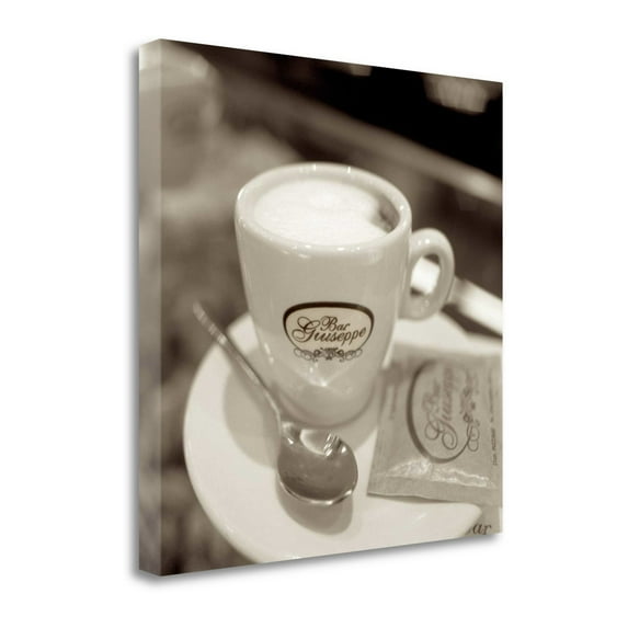 "Bar Giuseppe" By Alan Blaustein, Fine Art Giclee Print on Gallery Wrap Canvas, Ready to Hang