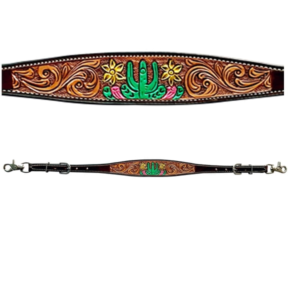 Bar H Equine American Leather Horse Saddle Tack Wither Strap