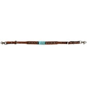 Bar H Equine American Leather Horse Saddle Tack Wither Strap