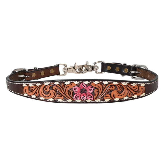 Bar H Equine American Leather Horse Saddle Tack Wither Strap