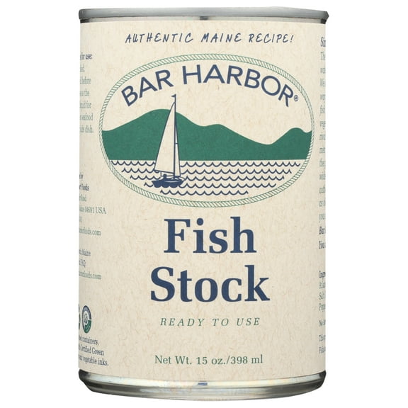 Bar Harbor Authentic Maine Recipe Fish Stock, 15 Oz.