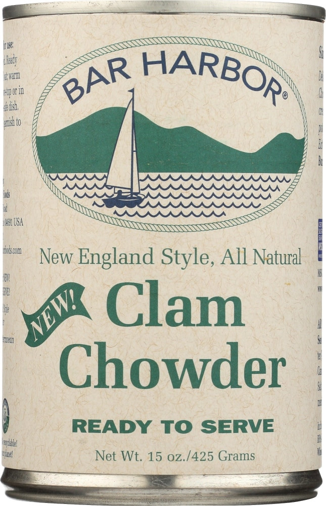 Bar Harbor Clam Chowder ReadyToServe 15 oz