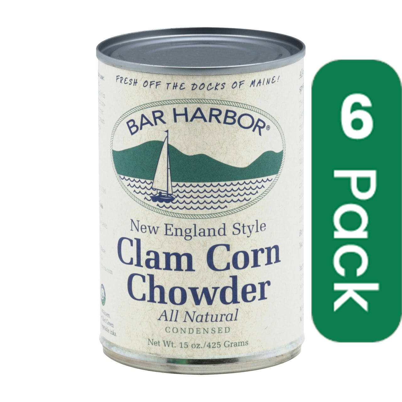 Bar Harbor Clam Chowder Soup 15 oz (Pack Of 6) - Walmart.com