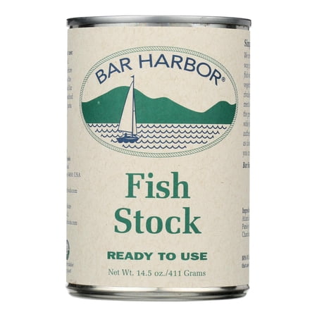 (6 Pack) Bar Harbor Authentic Maine Recipe Fish Stock, 15 Oz.