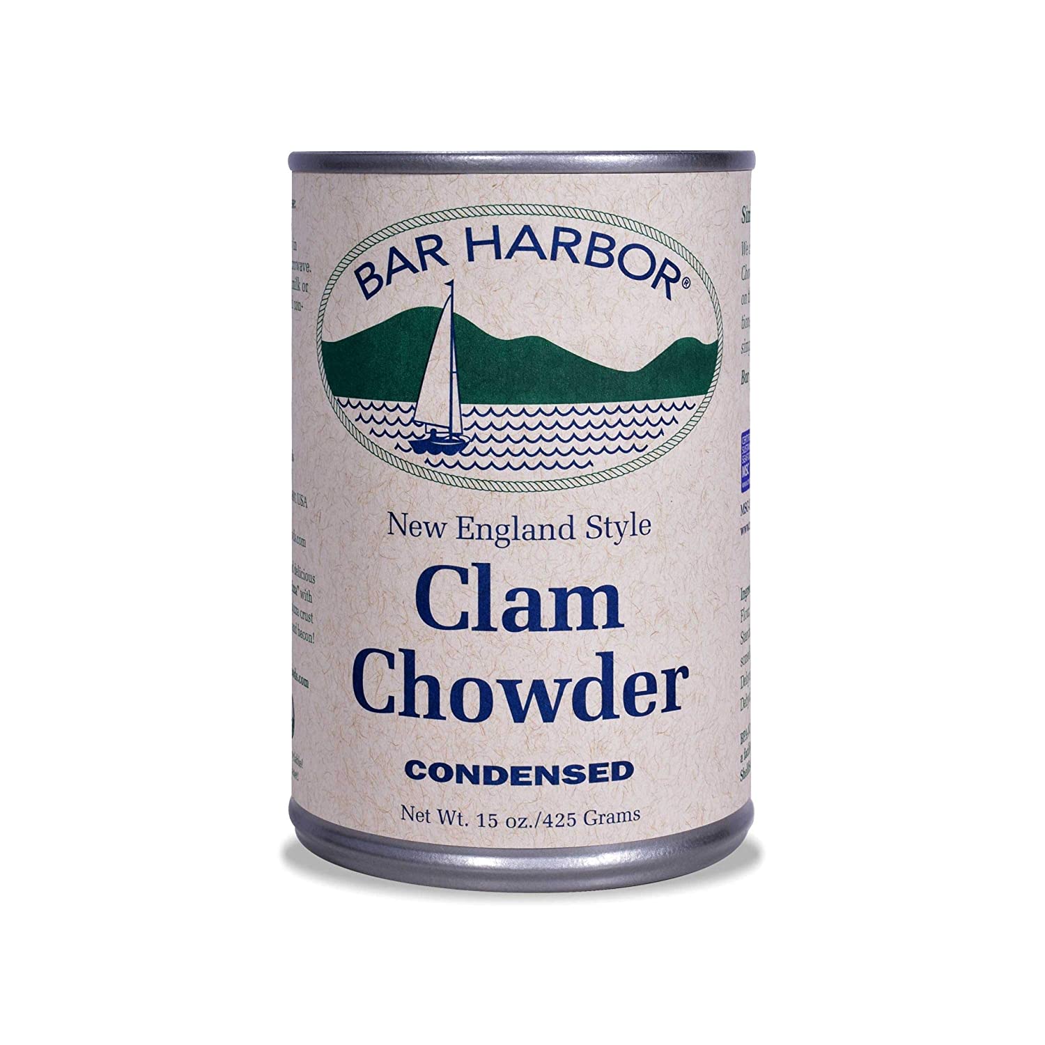 Bar Harbor New England Clam Chowder Premium Seafood Delight, Gluten