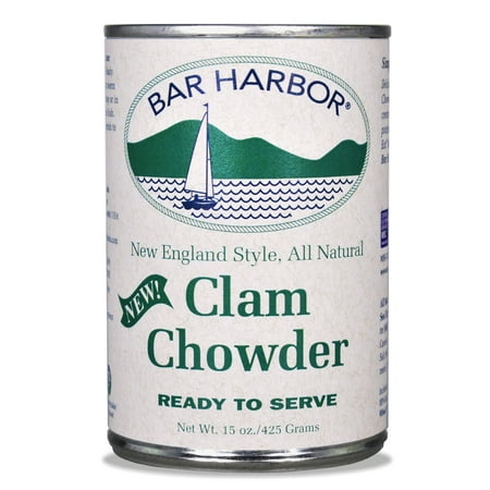 Bar Harbor New England Style, All Natural Clam Chowder, 15 oz