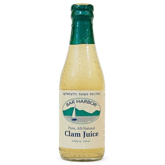 Bar Harbor Pure All Natural Clam Juice 8 fl oz Pack of 3