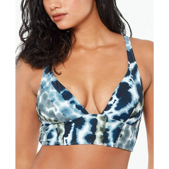 Bar III Womens Bikini Top Bathing Suit Swimsuit Stretch Adjustable Strap New Nwt