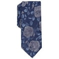 thumbnail image 1 of Bar III CHARCOAL Men's Becker Floral Skinny Tie, US One Size, 1 of 2
