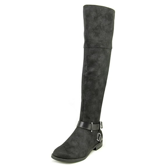 Bar III Dolly 3 Women US 7.5 Black Over the Knee Boot