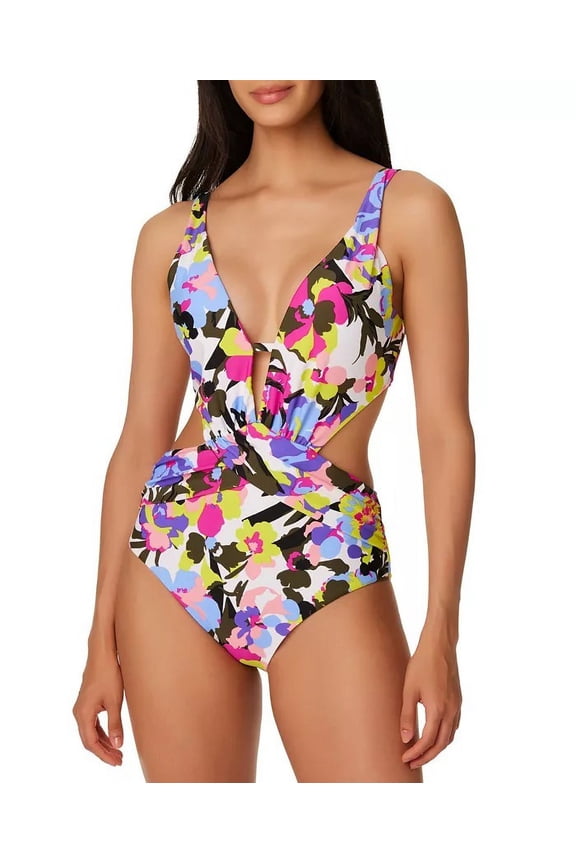 Women's One Piece Swim Monokini Bathing Suit Swimsuit Swimwear Small New