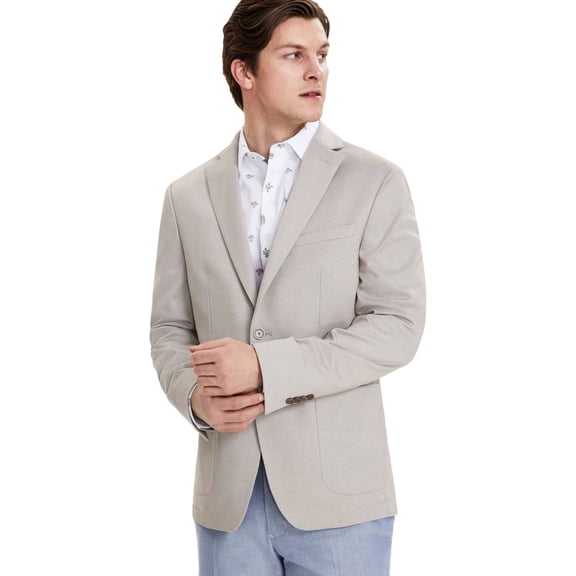 Bar III Men's Slim-Fit Knit Sport Coat Beige 38R B4HP $295
