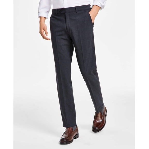 Bar III Men's Slim-Fit Wool Suit Pants