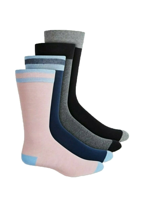Men's 4-Pk. Socks Gray Size Regular