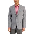thumbnail image 1 of Bar III Mens Check Print Slim Fit Two-Button Blazer, 1 of 3