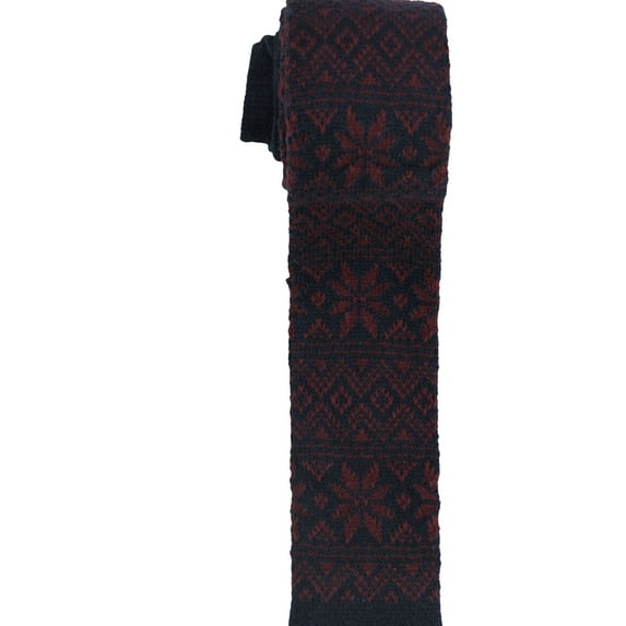 bar III Mens Floral Defrozen Self-tied Necktie, Red, One Size