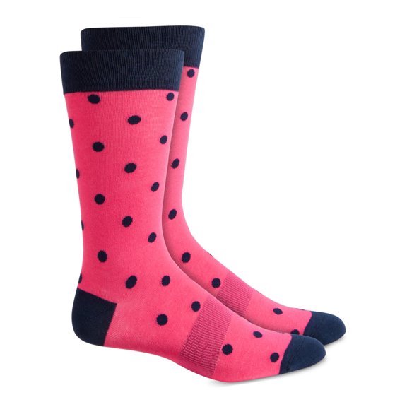 Bar III Mens Polka Dot Trouser Dress Socks
