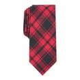thumbnail image 1 of Bar III Mens Seabury Cotton Plaid Regular Tie, 1 of 3