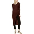 thumbnail image 1 of Bar III Ruched Tunic (Bright Red, XL), 1 of 5