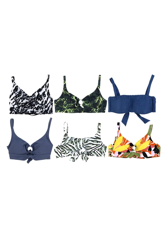 Womens Bikini Top Bathing Suit Square Neck Swimsuit Summer Swimwear New