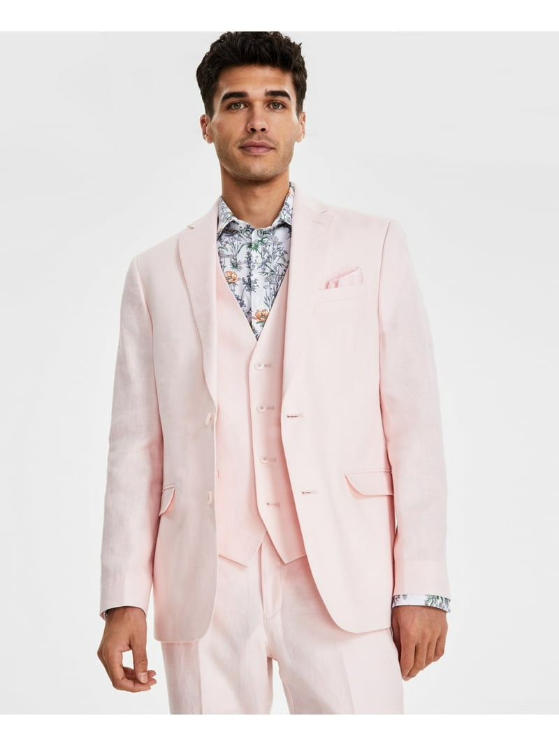 Bar Iii Mens Slim Linen Suit Suit Jacket Jackets For Men Macys Bar