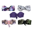 thumbnail image 1 of Bar III Women's Bandeau Bikini Swim Bathing Suit Top Strapless Swimsuit New, 1 of 1