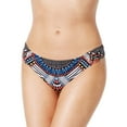thumbnail image 1 of Bar III Women's Geo-Print Cheeky Hipster Bikini Bottom, X-Large, 1 of 2