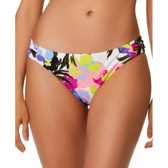 Bar III Women's Paradise Garden Tab-Side Hipster Bikini Bottoms