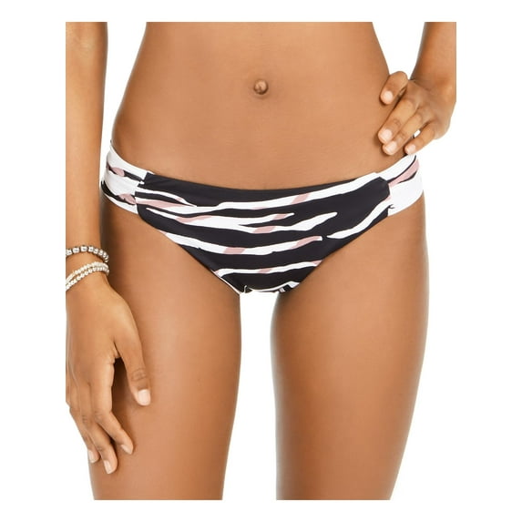 Bar III Womens Animal Print Bikini Swim Bottom Separates