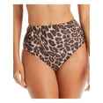 thumbnail image 1 of Bar III Womens Animal Print High Waist Swim Bottom Separates, 1 of 3