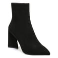 thumbnail image 1 of Bar III Womens Asyaf Block Heel Pointed Toe Ankle Boots, 1 of 3