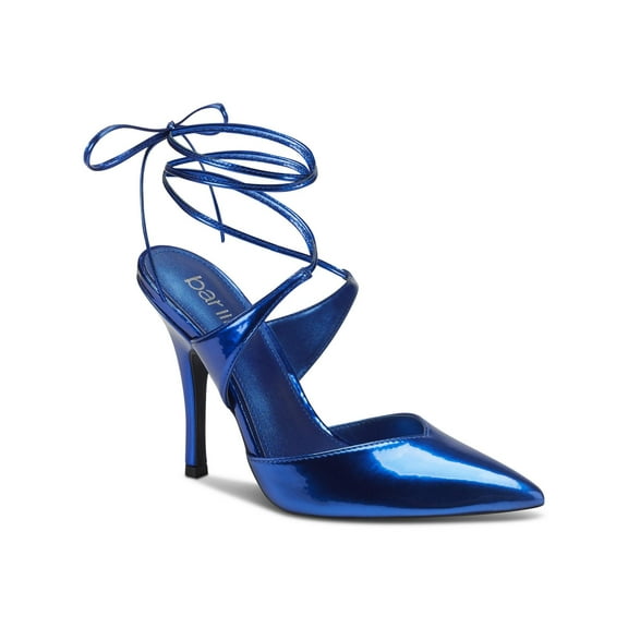 Bar III Womens Candace Lace-up Pointed toe Pumps