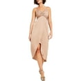 thumbnail image 1 of Bar III Womens Charmeuse Split Midi Dress, 1 of 2